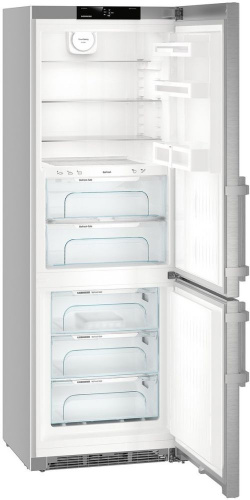 Холодильник Liebherr CBNef 5735 серебристый (двухкамерный) фото 4