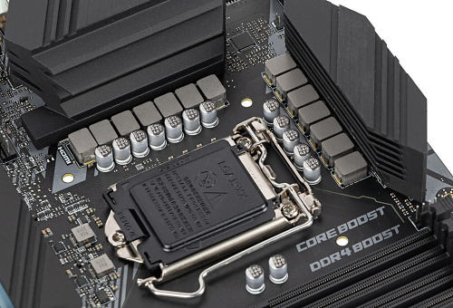 Материнская плата MSI Z490-A PRO Soc-1200 Intel Z490 4xDDR4 ATX AC`97 8ch(7.1) 2.5Gg RAID+HDMI+DP фото 3