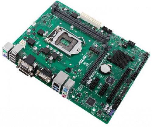 Материнская плата Asus PRIME H310M-C R2.0 Soc-1151v2 Intel H310C 2xDDR4 mATX AC`97 8ch(7.1) GbLAN+VGA+DVI фото 4