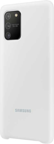 Чехол (клип-кейс) Samsung для Samsung Galaxy S10 Lite Silicone Cover белый (EF-PG770TWEGRU) фото 2