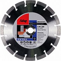 Отрезной диск по бетону Fubag Universal Extra (32230-3) d=230мм d(посад.)=22.23мм (угловые шлифмашины)