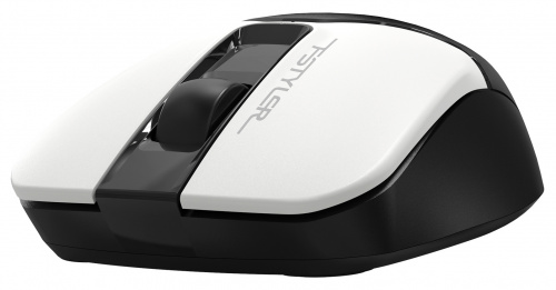 Мышь A4Tech Fstyler FB12 белый/черный оптическая (1200dpi) беспроводная BT/Radio USB (3but) фото 6