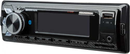 Автомагнитола Soundmax SM-CCR3183FB 1DIN 4x40Вт (SM-CCR3183FB(ЧЕРНЫЙ)\G) фото 5