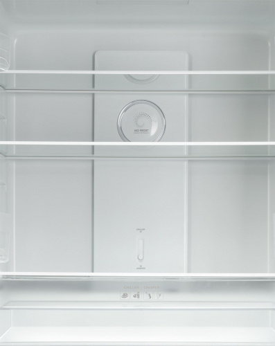 Холодильник Weissgauff WCD 337 NFB черное стекло (трехкамерный) фото 6