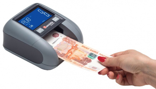 Детектор банкнот Cassida Quattro автоматический рубли АКБ фото 3