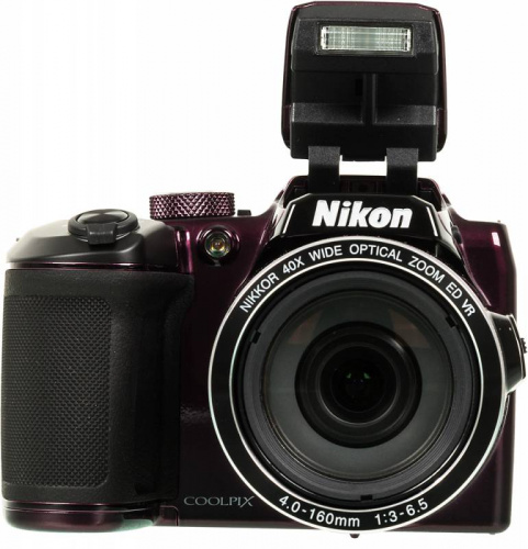 Фотоаппарат Nikon CoolPix B500 фиолетовый 16Mpix Zoom40x 3" 1080p SDXC/SD/SDHC CMOS 1x2.3 1minF turLCD HDMI/WiFi фото 7