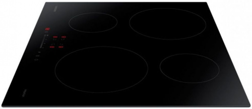 Индукционная варочная поверхность Samsung NZ64H37070K/WT черный фото 5