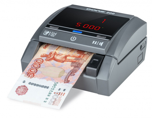 Детектор банкнот Dors 200 M2 FRZ-053758 автоматический рубли фото 2