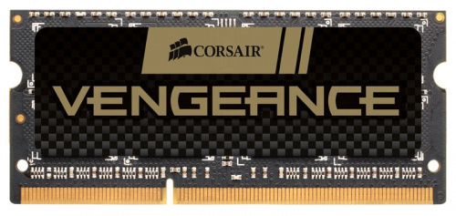 Память DDR3 2x4Gb 1600MHz Corsair CMSX8GX3M2A1600C9 Vengeance RTL PC3-12800 CL9 SO-DIMM 204-pin 1.5В
