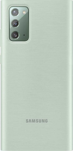 Чехол (флип-кейс) Samsung для Samsung Galaxy Note 20 Smart LED View Cover мятный (EF-NN980PMEGRU) фото 2
