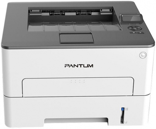 Принтер лазерный Pantum P3010DW A4 Duplex WiFi белый фото 4