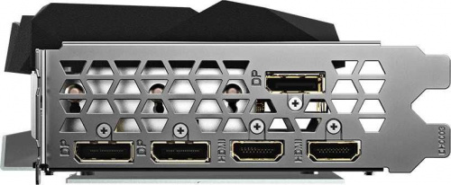 Видеокарта Gigabyte PCI-E 4.0 GV-N3080GAMING OC-10GD 2.0 LHR NVIDIA GeForce RTX 3080 10240Mb 320 GDDR6X 1800/19000 HDMIx2 DPx3 HDCP Ret фото 4