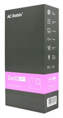Экшн-камера AC Robin ZED2 Pro 1xExmor R CMOS 20Mpix черный фото 8