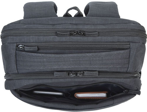 Рюкзак для ноутбука 17.3" Riva 8365 черный полиэстер фото 2