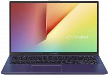 Ноутбук Asus VivoBook X512UF-BQ134T Core i5 8250U/8Gb/SSD256Gb/nVidia GeForce Mx130 2Gb/15.6"/FHD (1920x1080)/Windows 10/blue/WiFi/BT/Cam