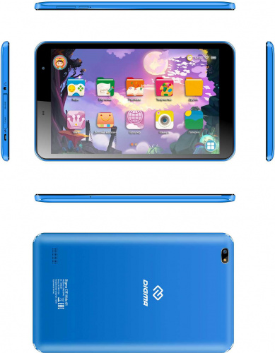 Планшет Digma CITI Kids 81 MT8321 (1.3) 4C RAM2Gb ROM32Gb 8" IPS 1280x800 3G Android 10.0 Go синий 2Mpix 0.3Mpix BT GPS WiFi Touch microSDHC 64Gb minUSB 3500mAh фото 2