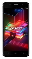 Смартфон Digma X1 Pro 3G Linx 16Gb 2Gb черный моноблок 3G 2Sim 5" 720x1280 Android 8.1 8Mpix WiFi GPS GSM900/1800 GSM1900 TouchSc MP3 FM microSDXC max64Gb