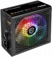 Блок питания Thermaltake ATX 750W Smart BX1 RGB 80+ bronze (20+4pin) APFC 120mm fan color LED 8xSATA RTL