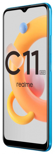 Смартфон Realme C11 2021 32Gb 2Gb голубой моноблок 3G 4G 2Sim 6.5" 720x1600 Android 11 8Mpix 802.11 b/g/n NFC GPS GSM900/1800 GSM1900 TouchSc MP3 FM A-GPS microSD max256Gb фото 7