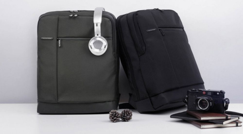 Рюкзак для ноутбука 15" Xiaomi Mi Business Backpack черный полиэстер/нейлон (ZJB4064GL) фото 5