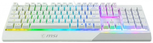 Клавиатура MSI Vigor GK30 белый USB for gamer LED фото 3
