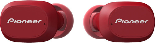 Гарнитура вкладыши Pioneer SE-C5TW-R красный беспроводные bluetooth в ушной раковине фото 2