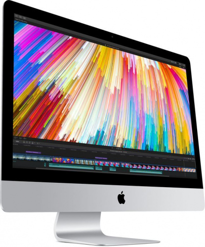 Моноблок Apple iMac MNE92RU/A 27" 5K i5 7500 (3.4)/8Gb/1Tb/Pro 570 4Gb/CR/Mac OS/GbitEth/WiFi/BT/клавиатура/мышь/Cam/серебристый/черный 5120x2880