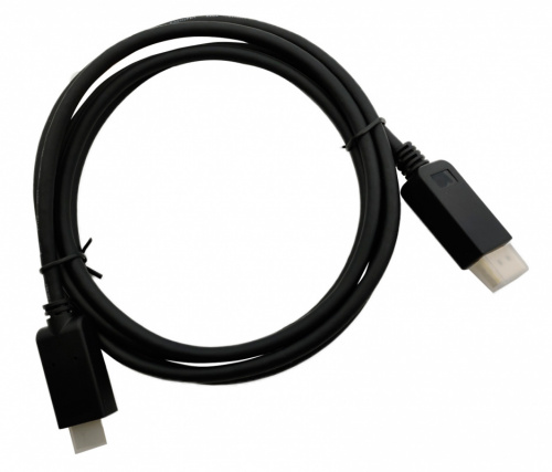 Кабель аудио-видео Buro v. 1.2 DisplayPort (m)/HDMI (m) 2м. позолоч.конт. черный (BHP DPP_HDMI-2)