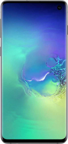 Смартфон Samsung SM-G973F Galaxy S10 128Gb 8Gb зеленый моноблок 3G 4G 2Sim 6.1" 1440x2960 Android 9 16Mpix 802.11abgnac NFC GPS GSM900/1800 GSM1900 Ptotect MP3 microSD max512Gb