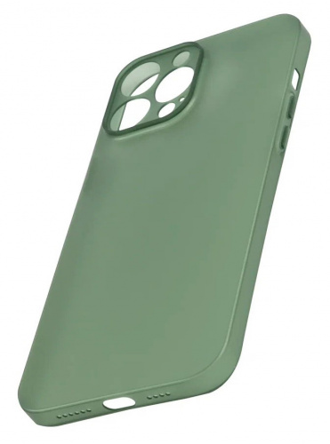 Чехол (клип-кейс) для Apple iPhone 13 Pro Max Usams US-BH779 зеленый (матовый) (УТ000028081) фото 3