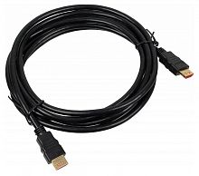 Кабель аудио-видео Buro HDMI 1.4 HDMI (m)/HDMI (m) 3м. позолоч.конт. черный (BHP HDMI V1.4 3M LOCK)