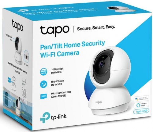 Камера видеонаблюдения IP TP-Link Tapo C200 4-4мм цв. корп.:белый фото 3