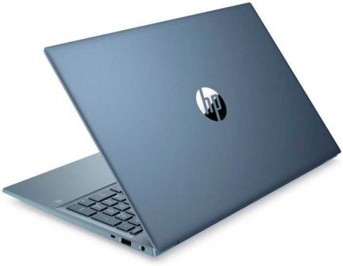 Ноутбук HP Pavilion 15-eh1022ur Ryzen 7 5700U/16Gb/SSD512Gb/AMD Radeon/15.6"/IPS/Touch/FHD (1920x1080)/Free DOS 3.0/blue/WiFi/BT/Cam фото 4