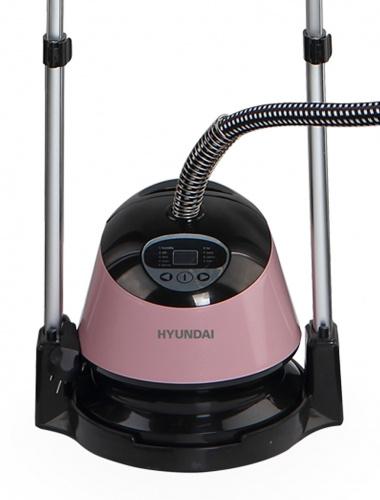 Отпариватель напольный Hyundai H-US02543 1800Вт розовый/черный фото 2