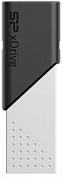 Флеш Диск Silicon Power 64Gb Jewel Z50 SP064GBLU3Z50V1S USB3.1 серебристый/черный