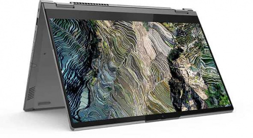 Трансформер Lenovo Thinkbook 14s Yoga ITL Core i5 1135G7 8Gb SSD512Gb Intel Iris Xe graphics 14" IPS Touch FHD (1920x1080) noOS grey WiFi BT Cam фото 7