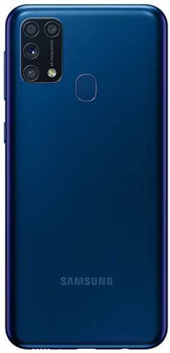 Смартфон Samsung SM-M315F Galaxy M31 128Gb 6Gb синий моноблок 3G 4G 2Sim 6.4" 1080x2340 Android 10 64Mpix 802.11 a/b/g/n/ac NFC GPS GSM900/1800 GSM1900 TouchSc MP3 microSD max512Gb фото 2