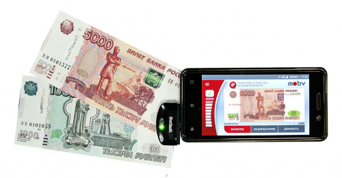 Детектор банкнот DoCash Moby 11386 автоматический рубли фото 3