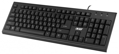Клавиатура Acer OKW120 черный USB (ZL.KBDEE.006) фото 9