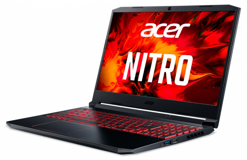Ноутбук Acer Nitro 5 AN515-44-R1FA Ryzen 7 4800H/8Gb/1Tb/SSD256Gb/NVIDIA GeForce GTX 1650 Ti 4Gb/15.6"/IPS/FHD (1920x1080)/Windows 10/black/WiFi/BT/Cam фото 2
