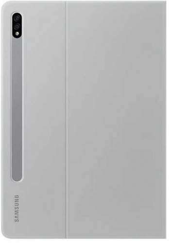 Чехол Samsung для Samsung Galaxy Tab S7 Book Cover полиуретан серый (EF-BT870PJEGRU) фото 7