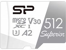 Флеш карта microSDXC Silicon Power 512GB SP512GBSTXDA2V20SP Superior + adapter