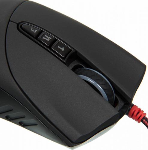 Мышь A4Tech Bloody V3 черный оптическая (3200dpi) USB3.0 (8but) фото 3