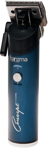 Машинка для стрижки Harizma Concept синий (насадок в компл:3шт) фото 4
