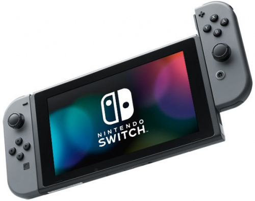 Игровая консоль Nintendo Switch серый фото 2
