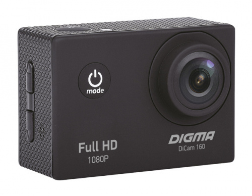 Экшн-камера Digma DiCam 160 черный фото 9