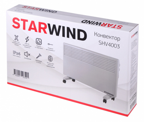 Конвектор Starwind SHV4003 2000Вт белый фото 2