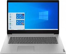 Ноутбук Lenovo IdeaPad 3 17ITL6 Pentium Gold 7505 4Gb SSD128Gb Intel UHD Graphics 17.3" TN HD+ (1600x900) Windows 10 Home grey WiFi BT Cam