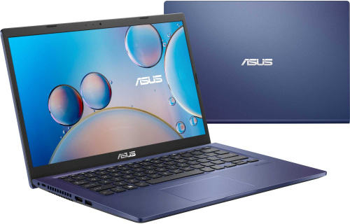 Ноутбук Asus X415JF-EK155T Pentium 6805 4Gb SSD256Gb NVIDIA GeForce Mx130 2Gb 14" TN FHD (1920x1080) Windows 10 Home blue WiFi BT Cam фото 4