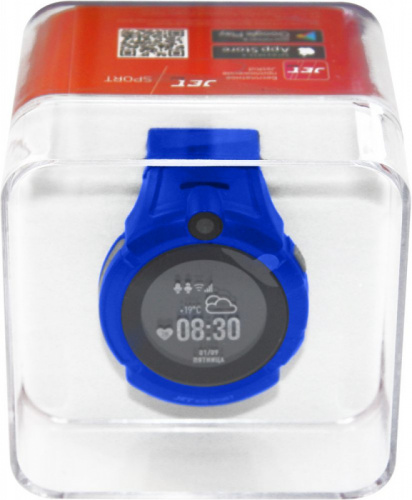 Смарт-часы Jet Kid Sport 50мм 1.44" TFT темно-синий (SPORT DARK BLUE) фото 3